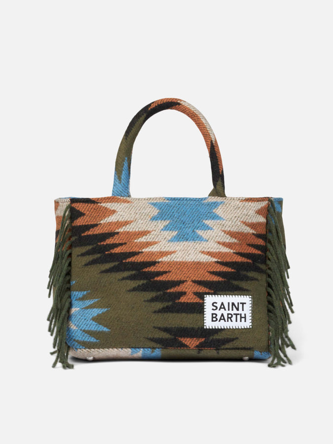 Mc2 Saint Barth Colette borsa coperta con stampa etnica