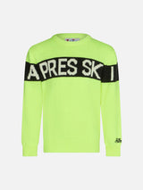 Boy sweater with Apres Ski lettering