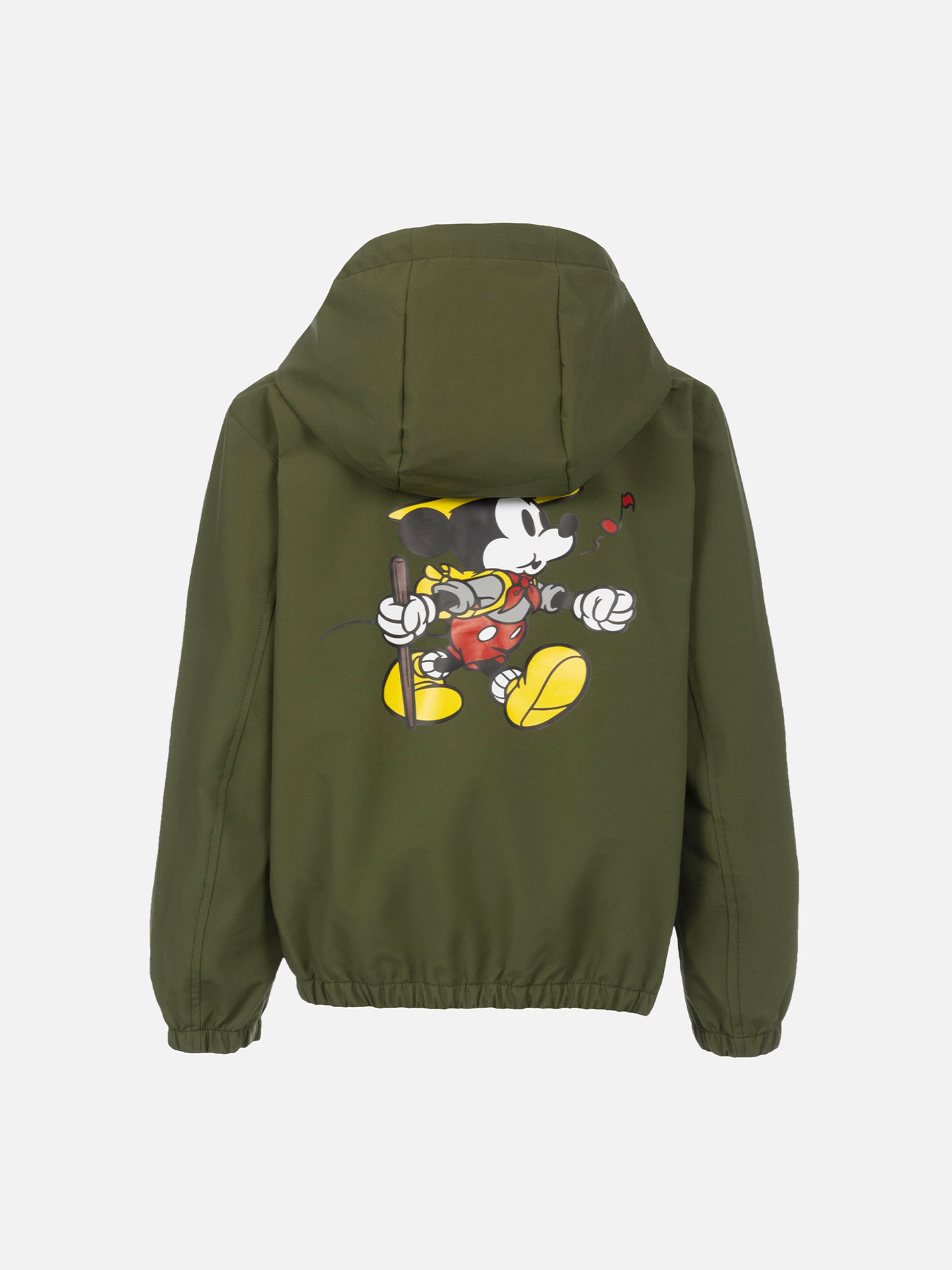 Boy hooded lightweight windbreaker Kauris Jr with Mickey Mouse print | DISNEY SPECIAL EDITION - MC2 Saint Barth