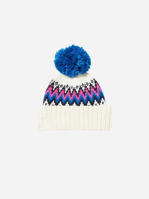 Girl beanie with pompon - MC2 Saint Barth