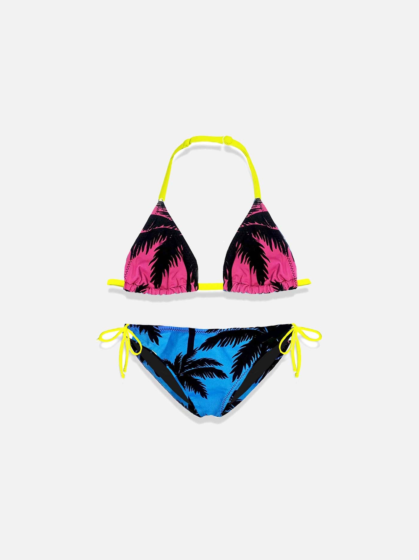 Girl bikini palm gradient print – MC2 Saint Barth