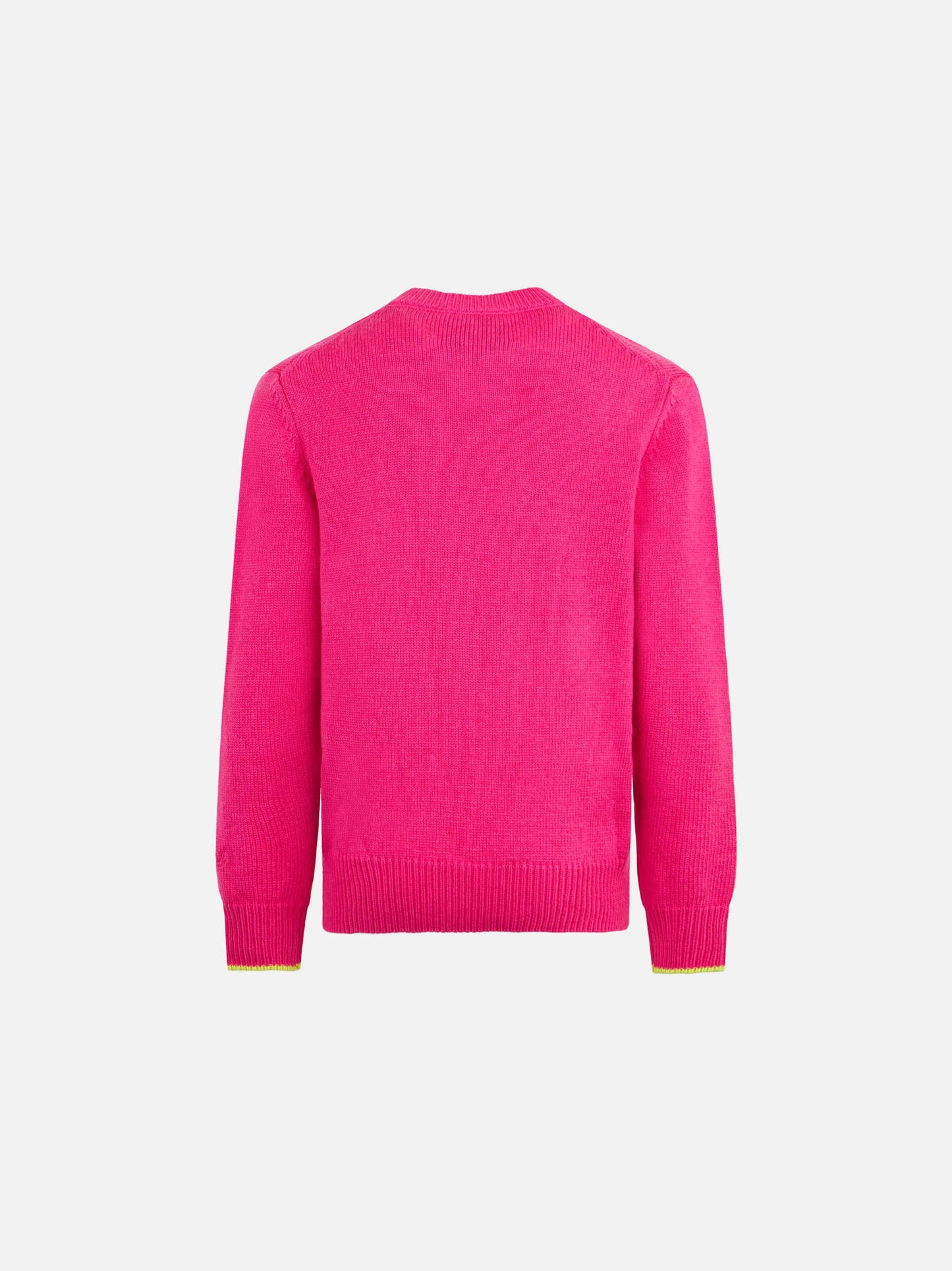 Girl crewneck sweater with My mom is Cool embroidery - MC2 Saint Barth