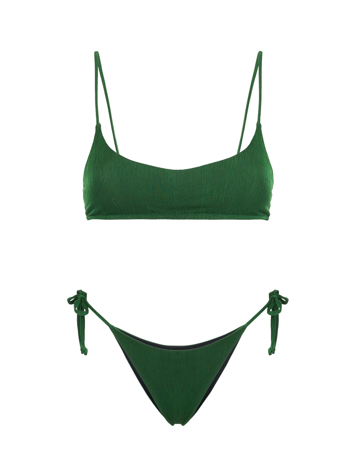 Woman green bralette bikini - MC2 Saint Barth