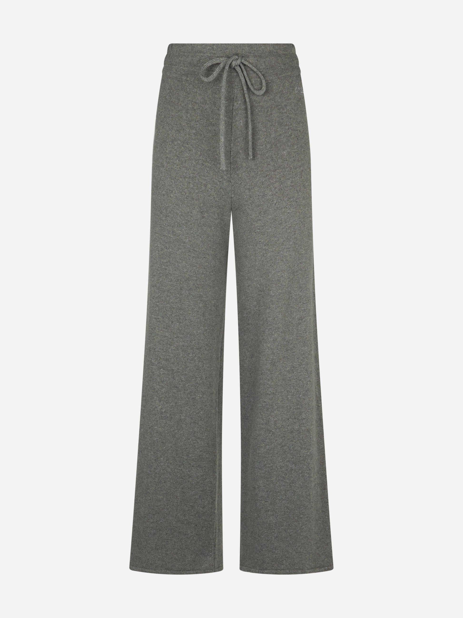 Knitted grey palazzo pants - MC2 Saint Barth