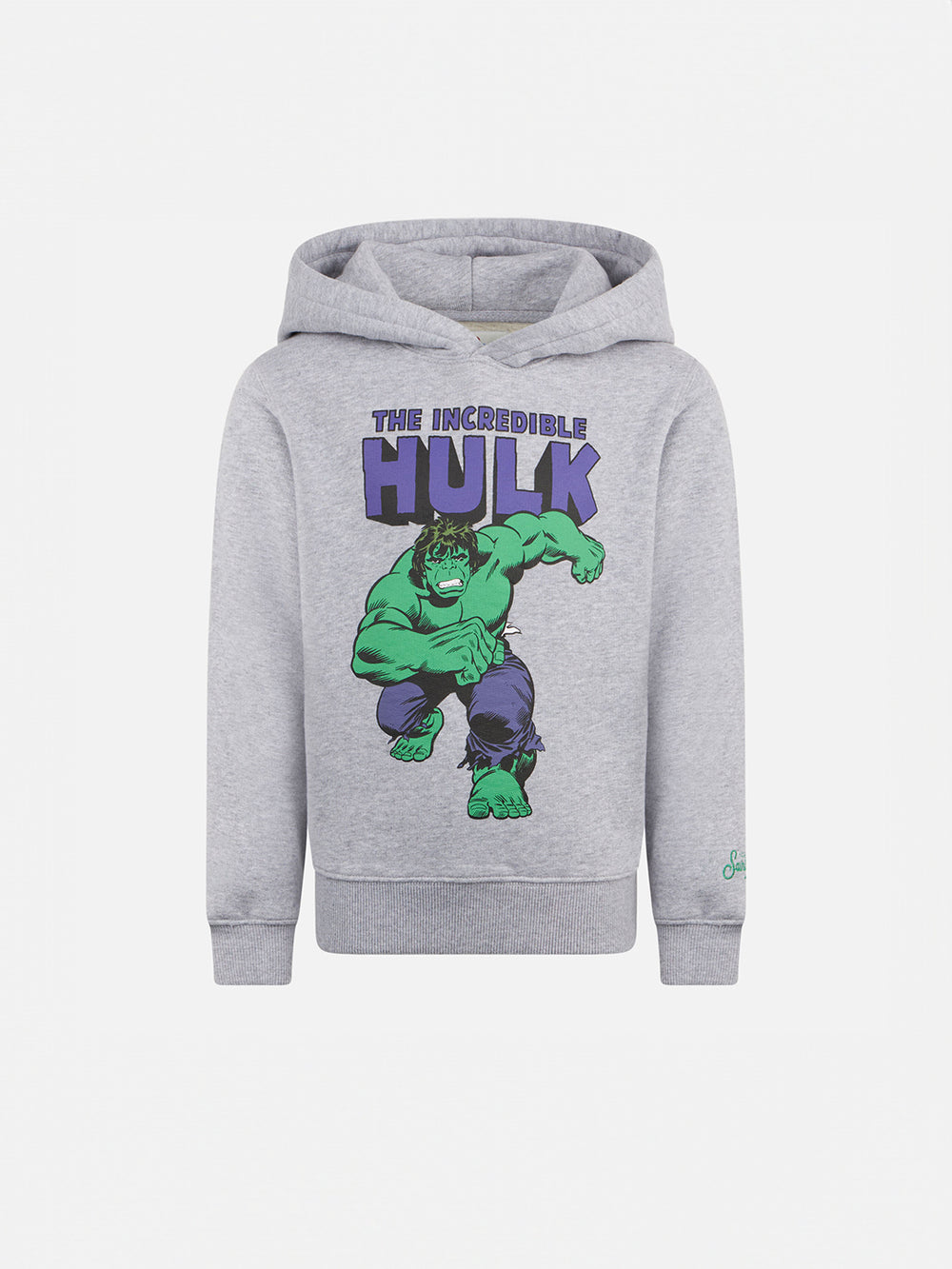 Boy hoodie with The Incredible Hulk print MARVEL SPECIAL EDITION