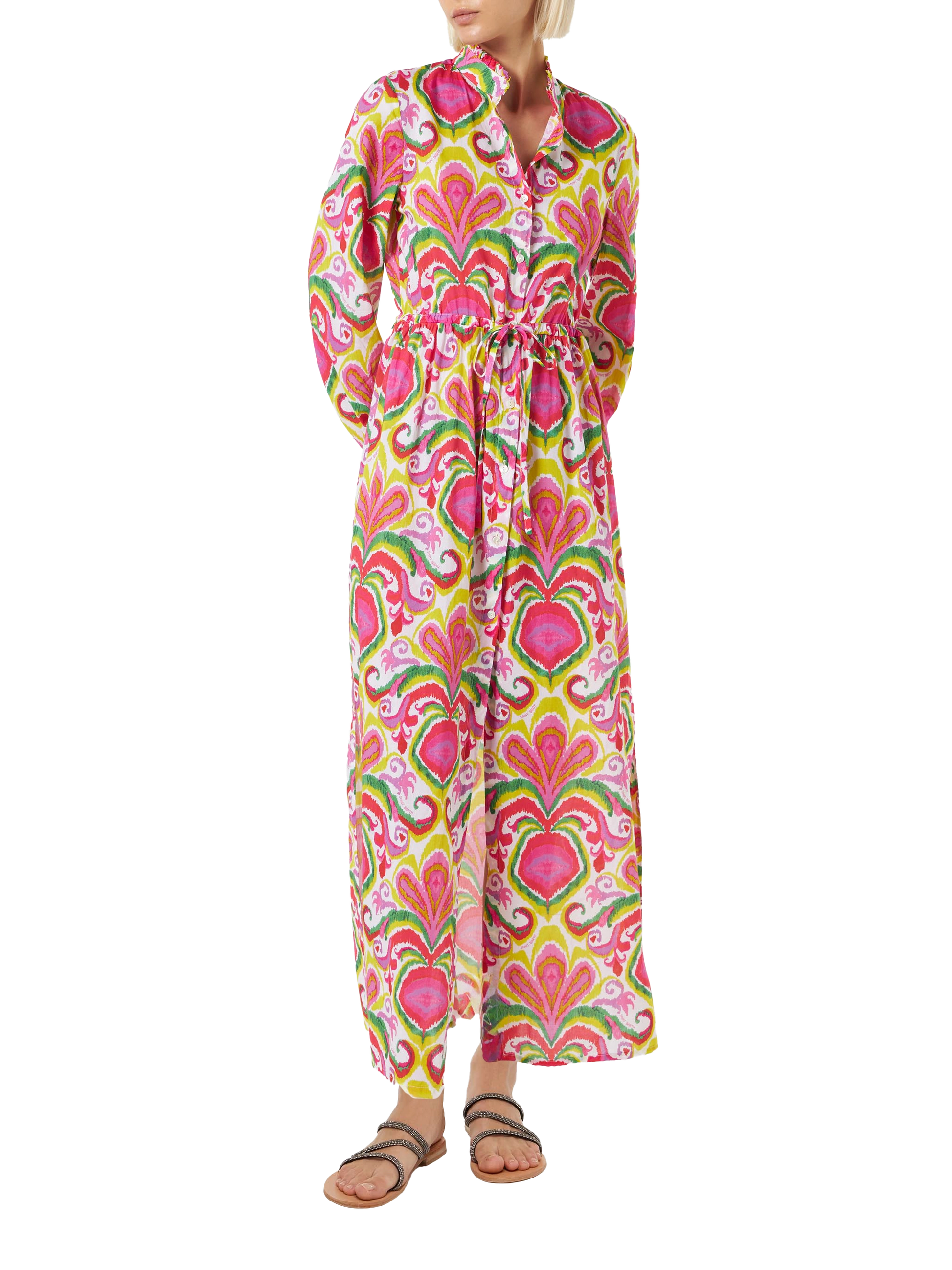 Woman beach dress with ikat print - MC2 Saint Barth