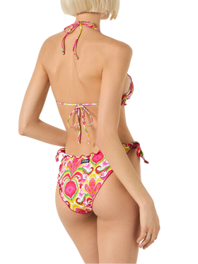 Woman swim briefs with ikat print - MC2 Saint Barth
