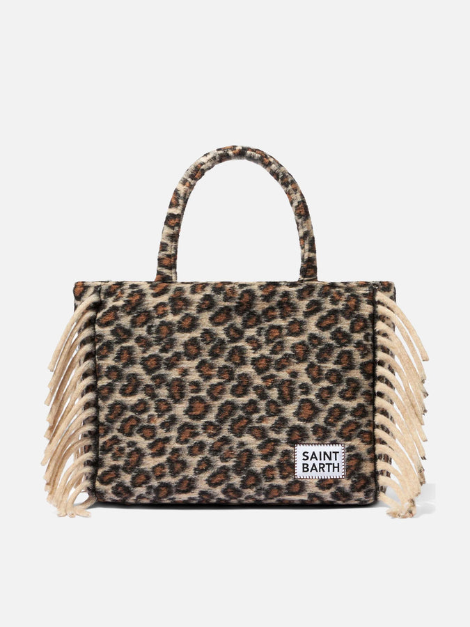 Mc2 Saint Barth Borsa Colette coperta con stampa Animalier