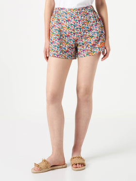 Woman short pants with print - MC2 Saint Barth