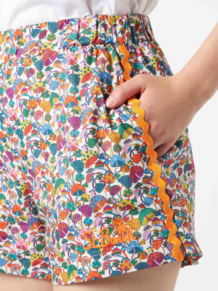 Woman short pants with print - MC2 Saint Barth