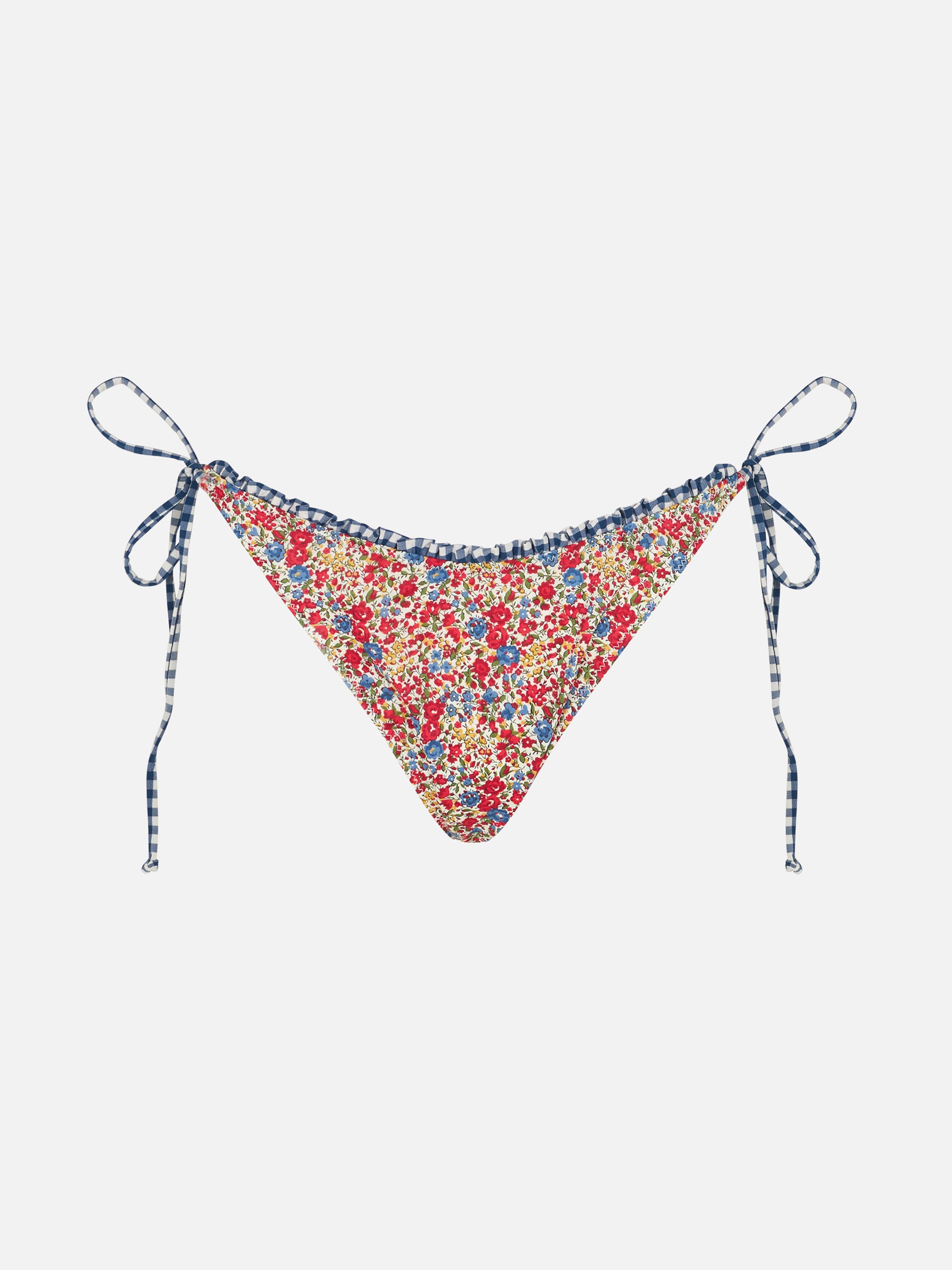 Woman swim briefs with Liberty print | Made with Liberty fabric - MC2 Saint Barth