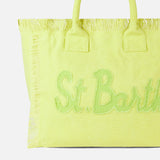 Borsa a spalla Vanity in tela verde chiaro