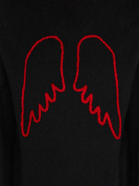 Kid sweater with Lucifer embroidery - MC2 Saint Barth