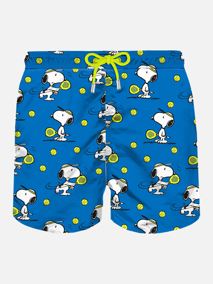 Costume da bagno da uomo in tessuto leggero con stampa Snoopy Padel | SNOOPY - EDIZIONE SPECIALE PEANUTS™