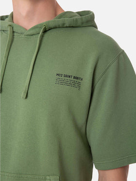 Man short sleeve hoodie - MC2 Saint Barth