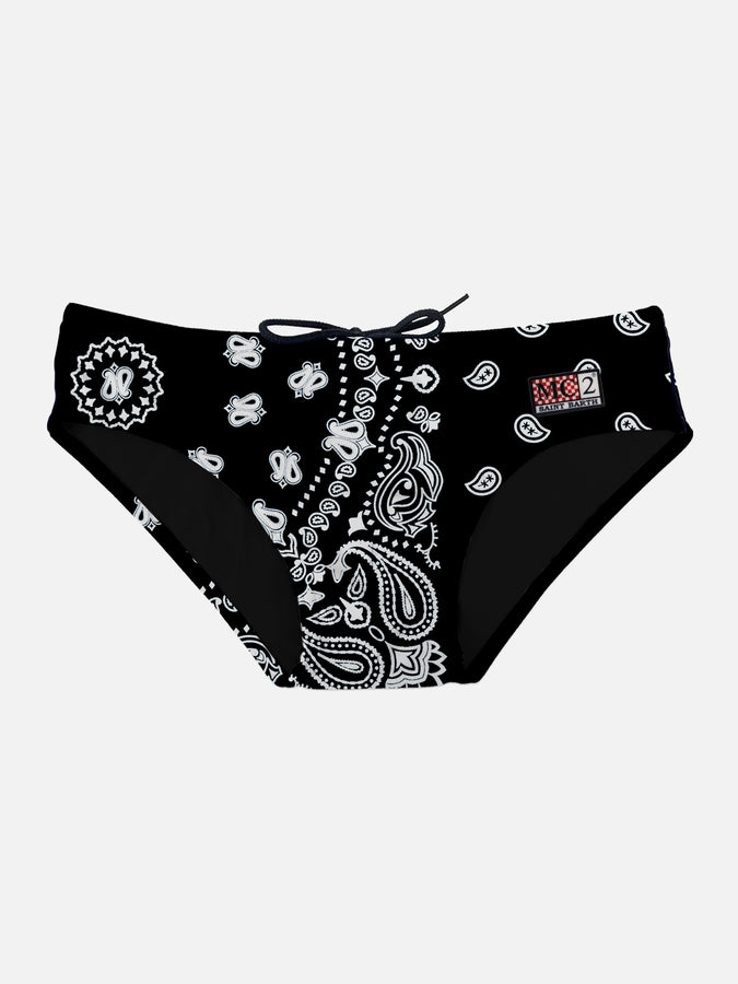 Mc2 Saint Barth Slip da bagno bandana nero