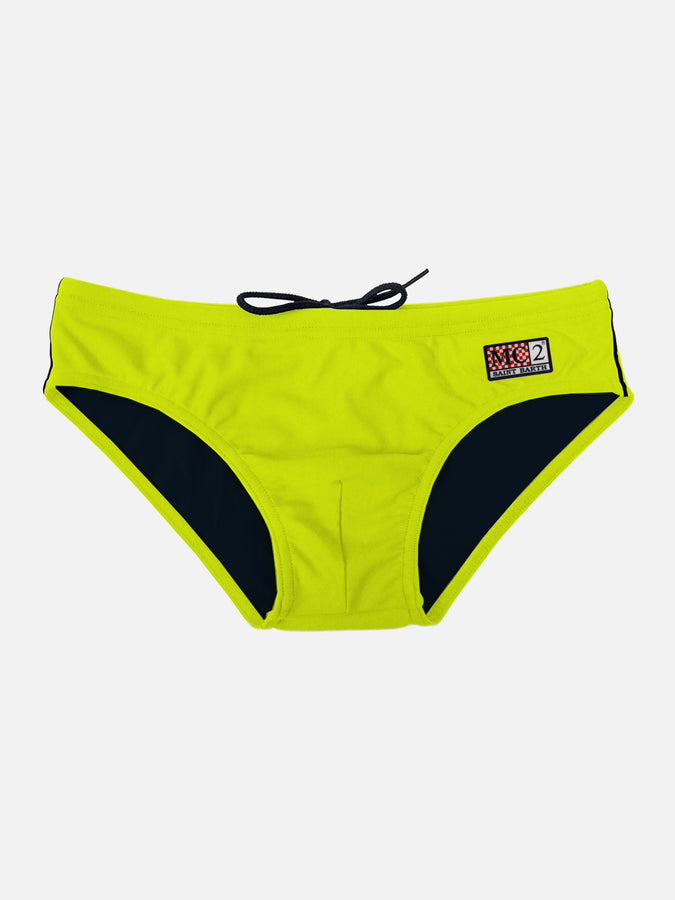 Mc2 Saint Barth Slip da bagno da uomo giallo fluo