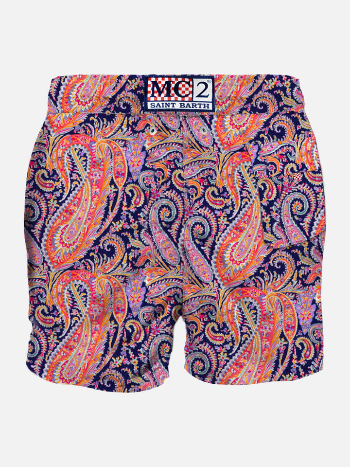 Klassische Herren-Badeshorts mit Paisley-Print | LIBERTY-SONDERAUSGABE