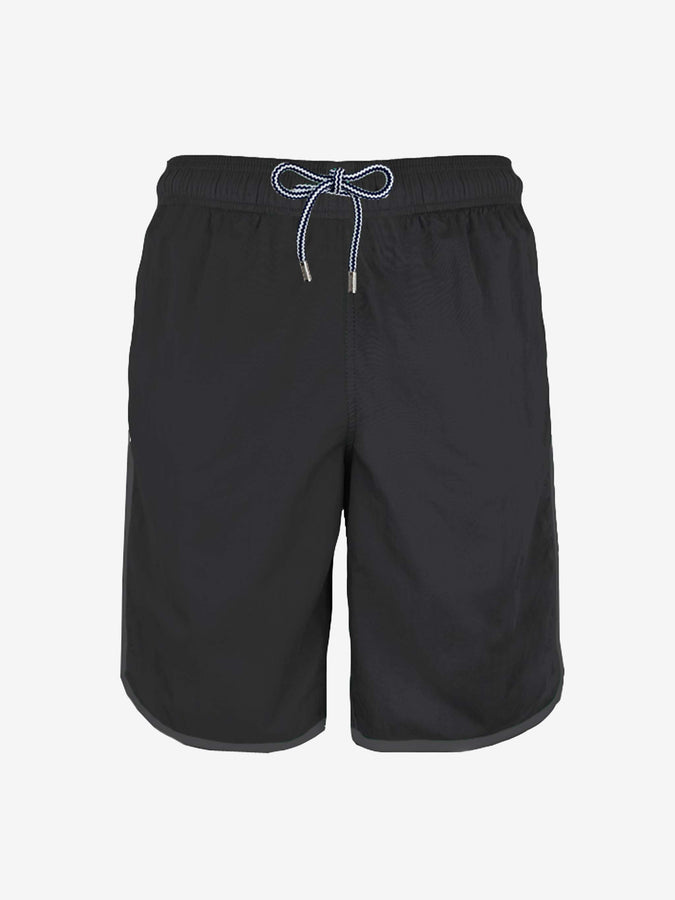 Mc2 Saint Barth Boardshort tinta unita nero