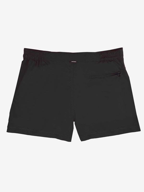 Schwarze Badeshorts für Männer