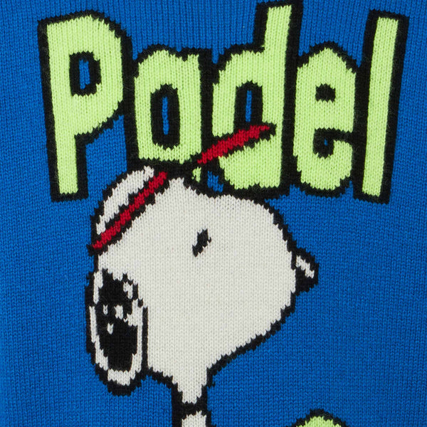 Rundhalspullover für Jungen mit Snoopy Padel-Jacquard-Print | SNOOPY – PEANUTS™ SONDEREDITION