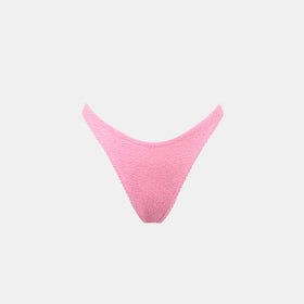 Woman pink crinkle cheeky swim briefs Naomi - MC2 Saint Barth