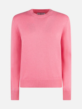 Woman pink cashmere blend sweater New Queen - MC2 Saint Barth