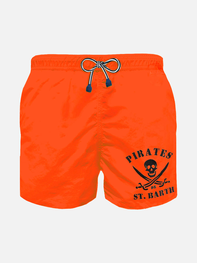 Mc2 Saint Barth Costume da bagno da bambino con ricamo pirata