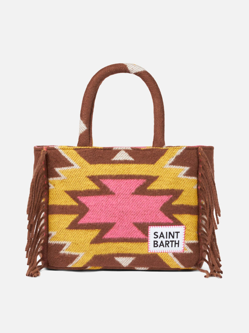 Colette borsa blanket con stampa etnica – MC2 Saint Barth