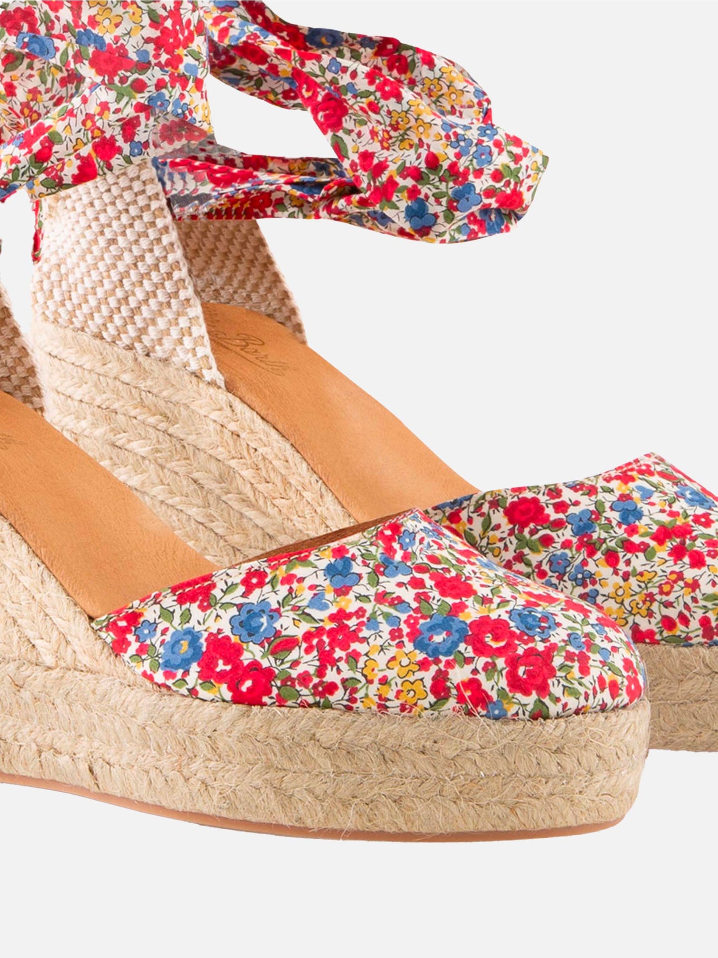 Espadrillas with high wedge and ankle lace - MC2 Saint Barth