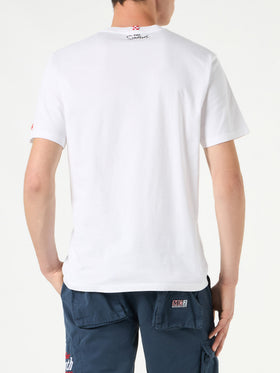 T-shirt uomo in cotone con ricamo Cool Man Bart | EDIZIONE SPECIALE DEI SIMPSON