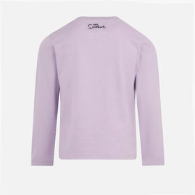 Girl heavy cotton t-shirt with Lisa Simpson print | THE SIMPSON SPECIAL EDITION - MC2 Saint Barth