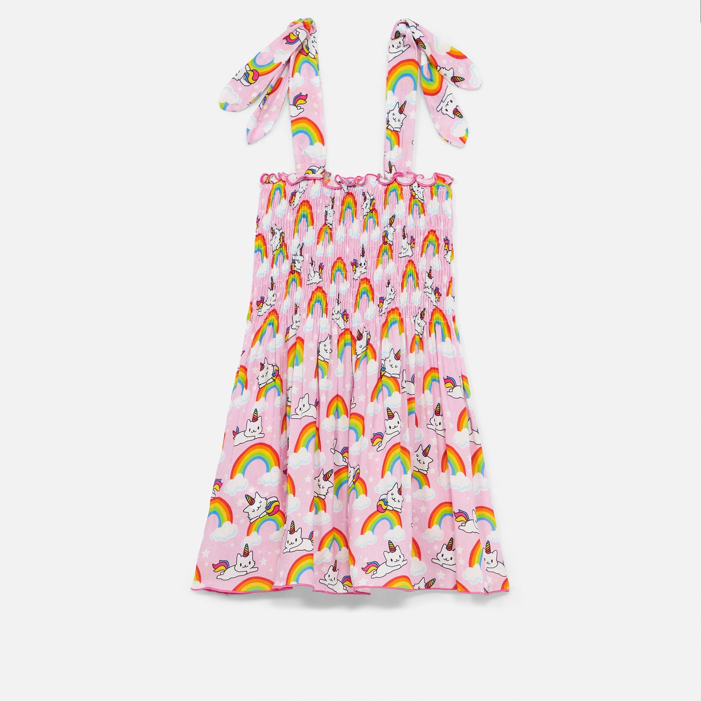 Vestito Bambina Con Paillettes E Tulle - Abito Principessa Cotone Con Ricami Floreali, Taglie 2-7 Anni - Foto 10