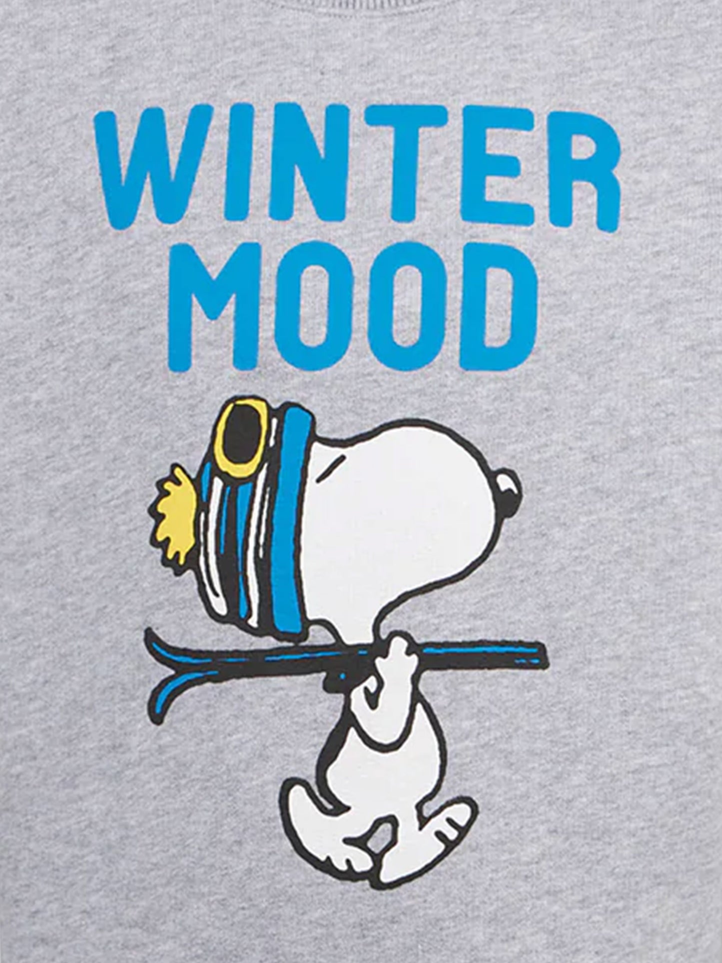 Graues Jungen-Sweatshirt mit Rundhalsausschnitt und Snoopy-Aufdruck | SNOOPY PEANUTS™ SONDEREDITION