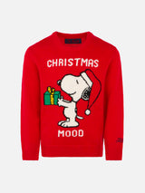 Snoopy Christmas Mood Print Mädchenpullover | Peanuts™ Sonderausgabe