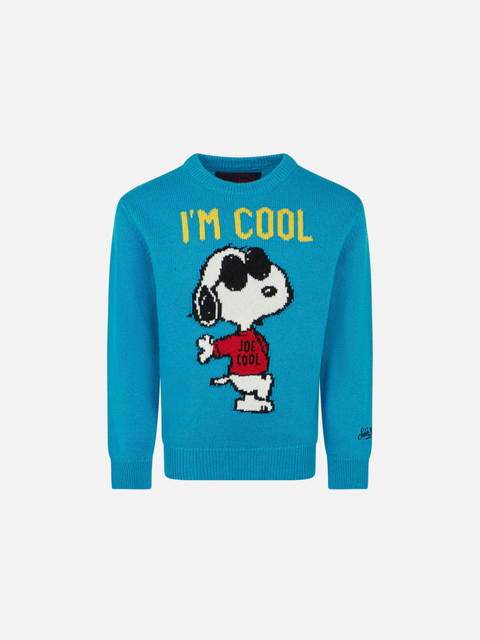 Mc2 Saint Barth Maglia da bambino con stampa Snoopy I'm Cool | Edizione speciale Peanuts™