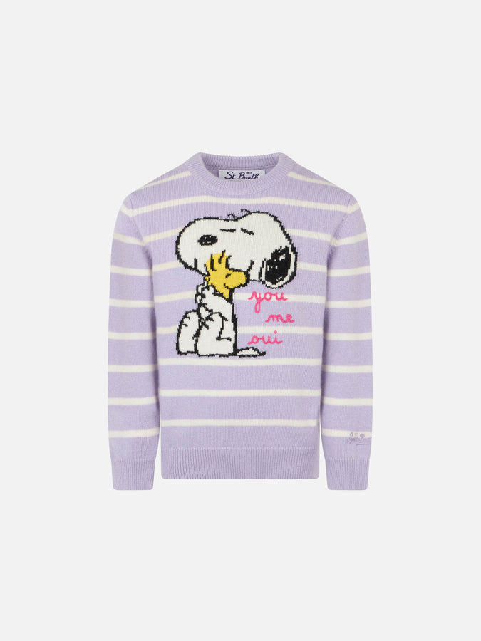 Mc2 Saint Barth Maglia da bambina con stampa Snoopy | Edizione speciale Peanuts™