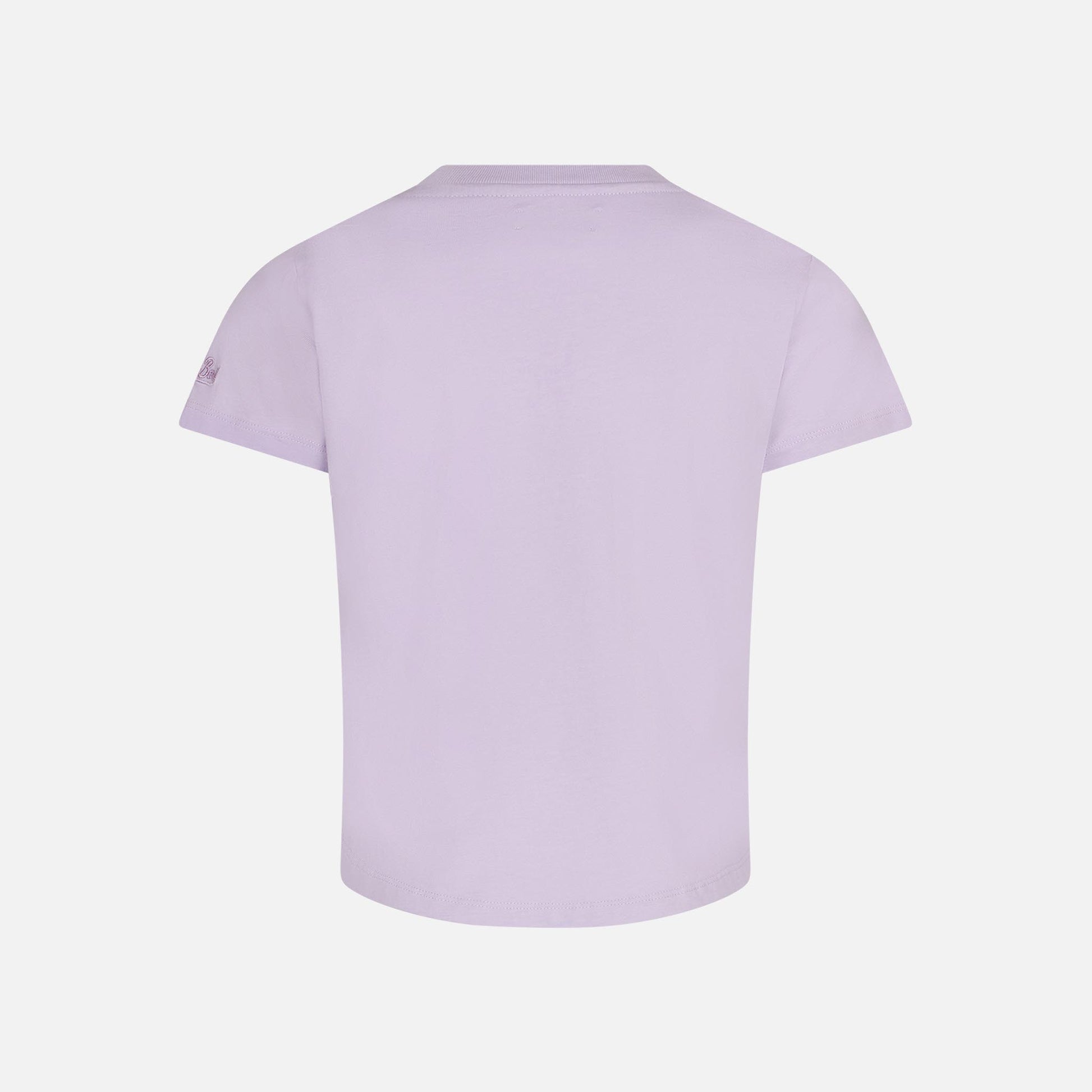 Girl t-shirt with St. Barth Girls Club and unicorns print - MC2 Saint Barth