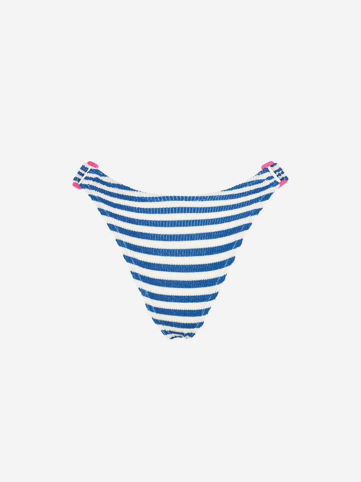 Woman crinkle swim briefs - MC2 Saint Barth