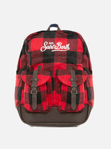 Rucksack mit Tartan-Print