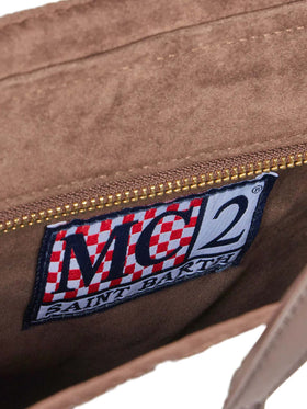 Vivian handbag with bandanna print and sherpa details - MC2 Saint Barth