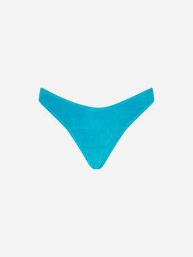Woman terry cheeky swim briefs - MC2 Saint Barth