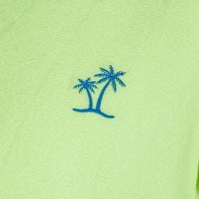 Boy yellow terry t-shirt with pocket - MC2 Saint Barth