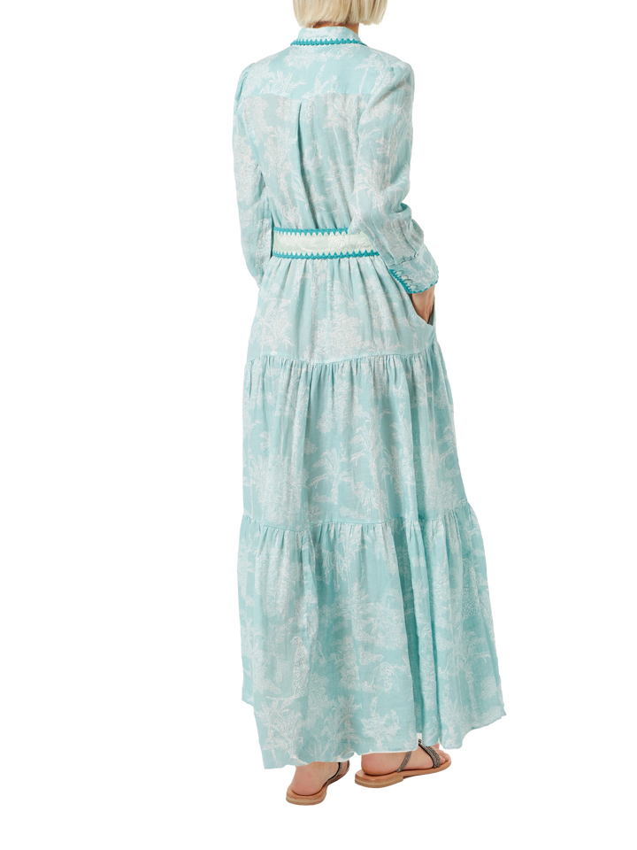 Woman linen long dress - MC2 Saint Barth
