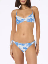 Woman Toile de Jouy scoop bralette bikini May Yali