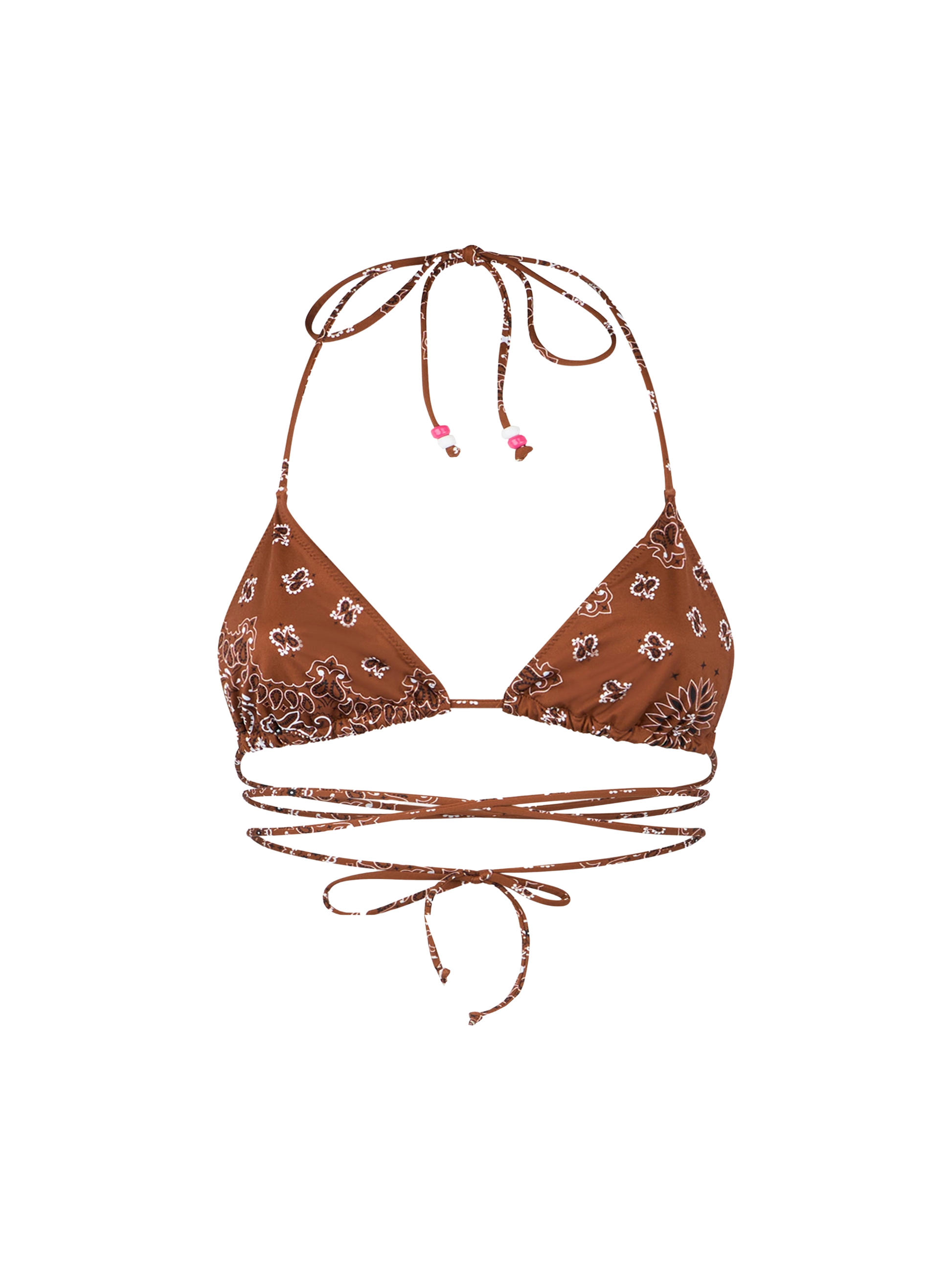 Woman strappy triangle top swimsuit - MC2 Saint Barth