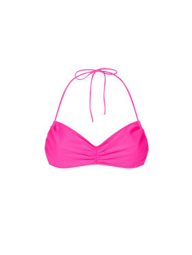 Woman fuchsia bandeau top swimsuit - MC2 Saint Barth