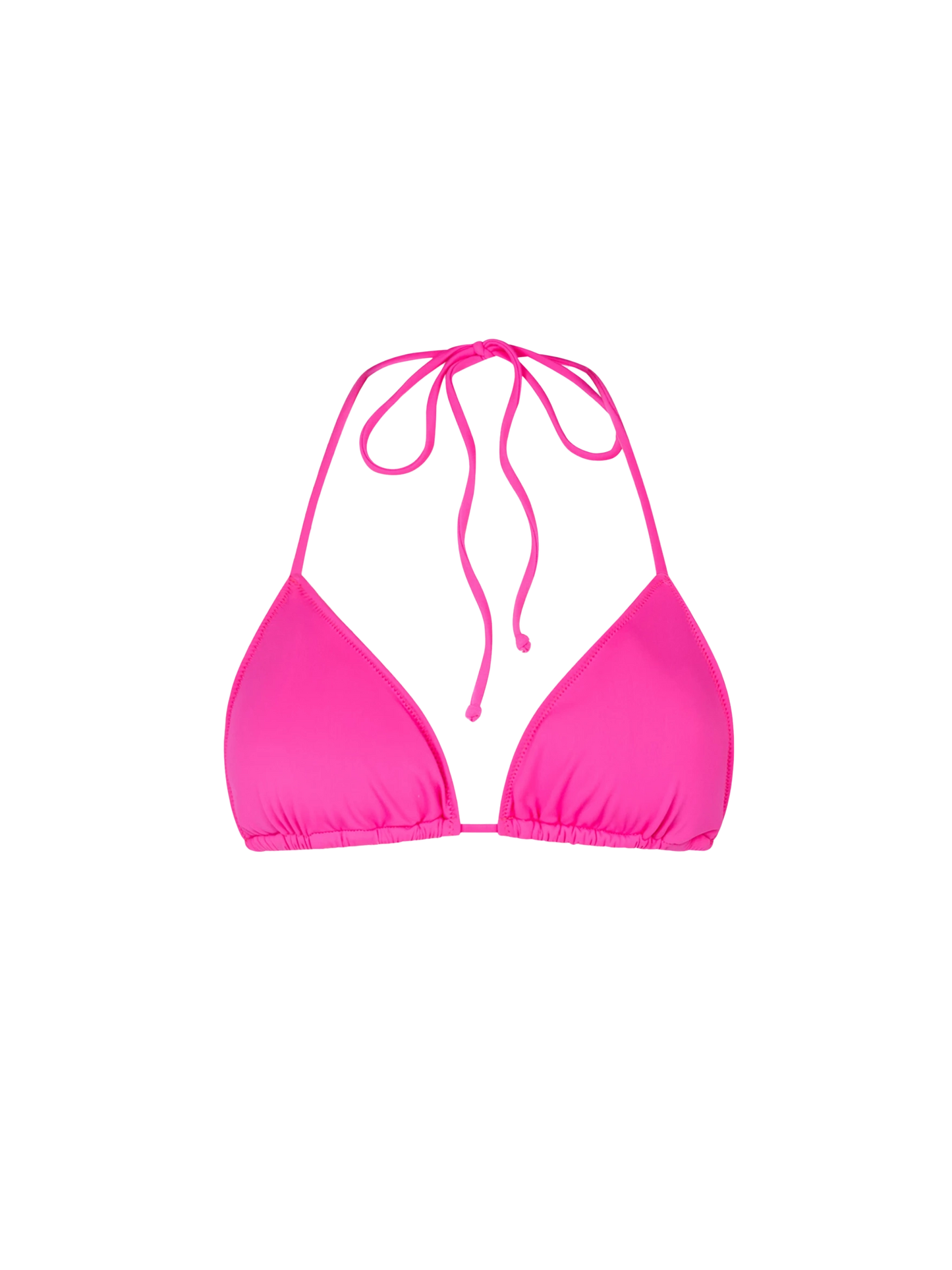 Woman fuchsia triangle top - MC2 Saint Barth