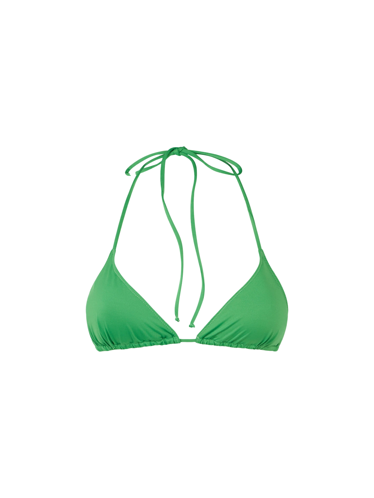 Woman green triangle top swimsuit - MC2 Saint Barth