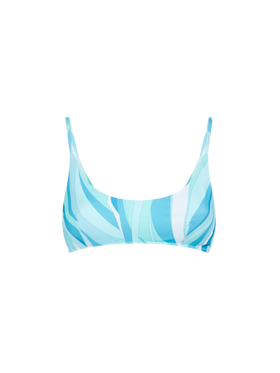 Woman bralette swimsuit with multicolor waves - MC2 Saint Barth